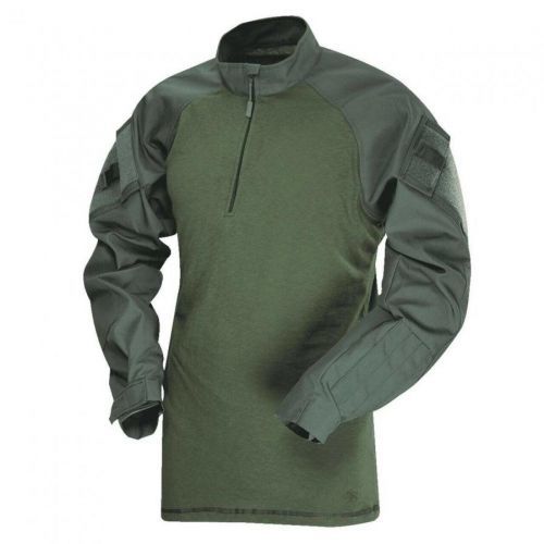 Košile Combat T.R.U. 1/4 Zip TruSpec® – Olive Drab (Barva: Olive Drab, Velikost: M)