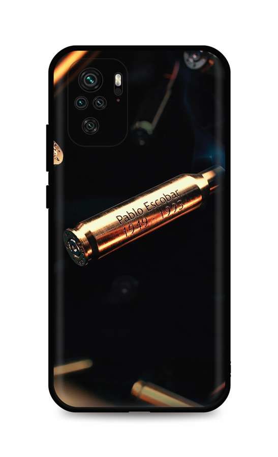 Kryt TopQ Xiaomi Redmi Note 10 silikon Pablo Escobar Bullet 59213