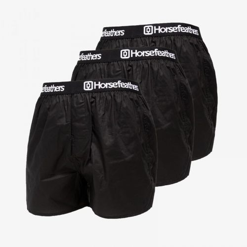 Horsefeathers Frazier 3Pack Boxer Shorts Black L