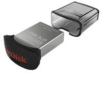 Flash USB Sandisk Cruzer Ultra Fit 128GB USB 3.0 - stříbrný