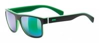brýle UVEX LGL 21 černo/zelené