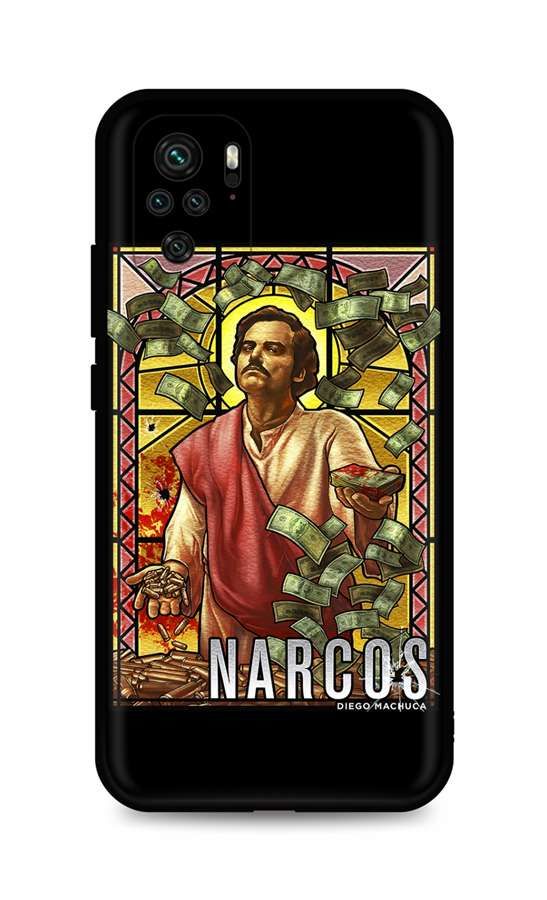 Kryt TopQ Xiaomi Redmi Note 10 silikon Narcos 59238