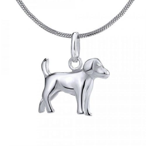 SILVEGO stříbrný přívěsek Pes