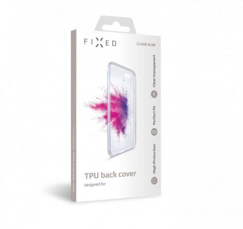 TPU gelové pouzdro FIXED pro Samsung Galaxy A22 5G, čirá