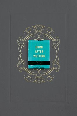 Burn After Writing (Gray) (Jones Sharon)(Paperback)