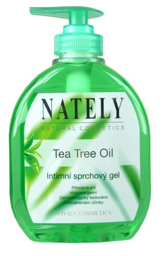 Vivaco NATELY Intimní sprchový gel s Tea Tree Oil 300 ml