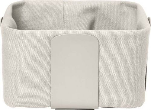 Béžový textilní košík na chléb Blomus Bread, 20 x 20 cm