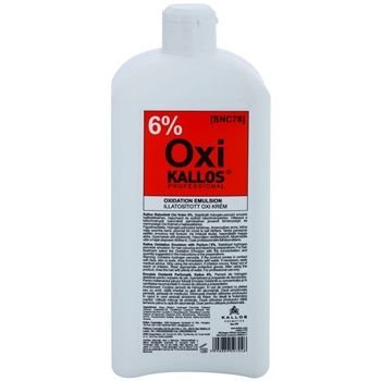 Kallos Oxi krémový peroxid pro profesionální použití (Oxidation Emulsion 6% [SNC78]) 1000 ml
