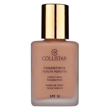 Collistar Foundation Perfect Wear voděodolný tekutý make-up SPF 10 odstín 3 Natural (Oil Free, Water-Resistant) 30 ml