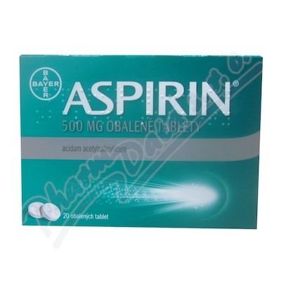 Aspirin 500mg obalené tablety 80x500mg