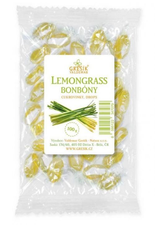 Valdemar Grešík Lemongrass bonbóny 100 g