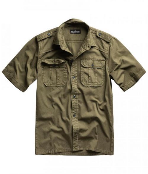 Košile Surplus M65 Basic Shirt s krátkým rukávem - olivová, L
