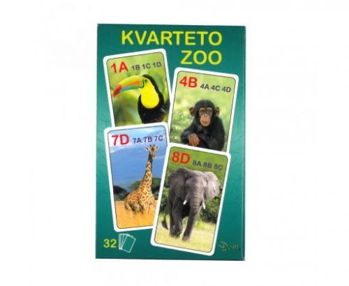 karty kvarteto ZOO