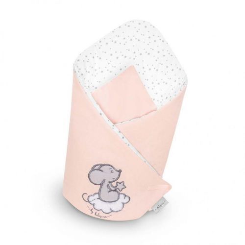 Zavinovačka s výztuží Belisima Cute Mouse růžová