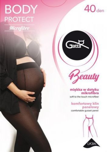 Gatta Body Protect Beauty 40 den Punčochové kalhoty 3-M Nero