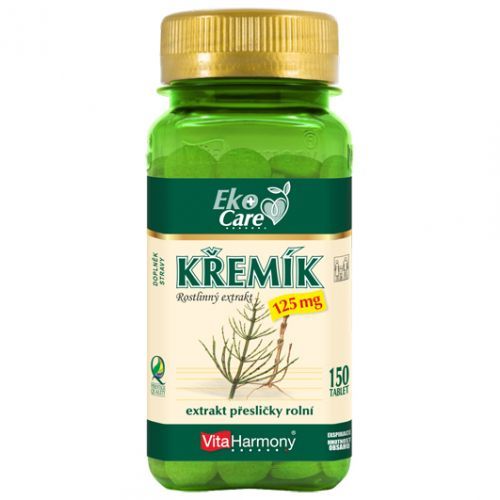 VitaHarmony, s.r.o.  VitaHarmony VE Křemík - extrakt z přesličky rolní 125 mg - 150ks