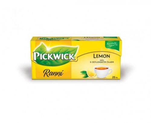 Čaj Pickwick ranní - 25 ks sáčků / s citronem