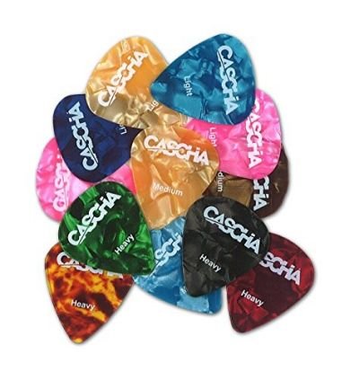 Cascha Guitar Pick Set 12 pieces