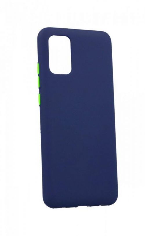 Kryt TopQ Solid Samsung A02s silikon modrý 59288