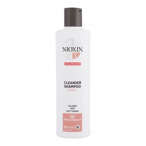 Nioxin System 3 Color Safe Cleanser 300 ml posilující šampon pro barvené vlasy pro ženy