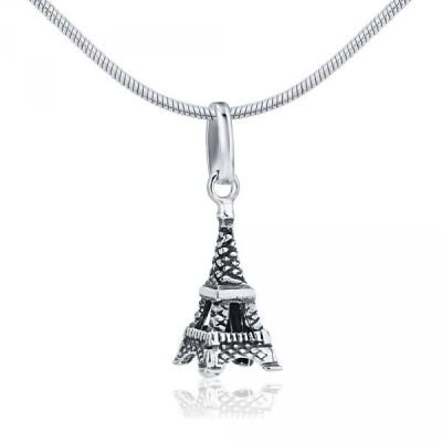 Stříbrný přívěsek Eiffelova věž - ZTJP43502