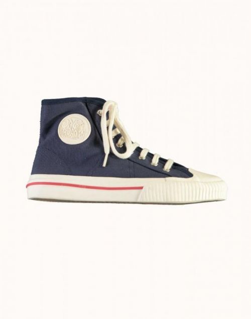 G.o.D. Canvas Sneakers High Navy 37