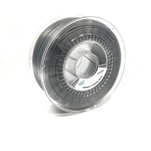EKO MB Recyklovaný filament PETG – stříbrná, 0,75 Kg , 1,75 mm