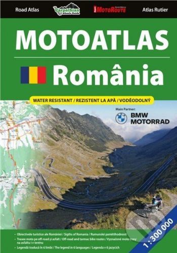 Motoatlas Romania 1:300 000 - MotoRoute