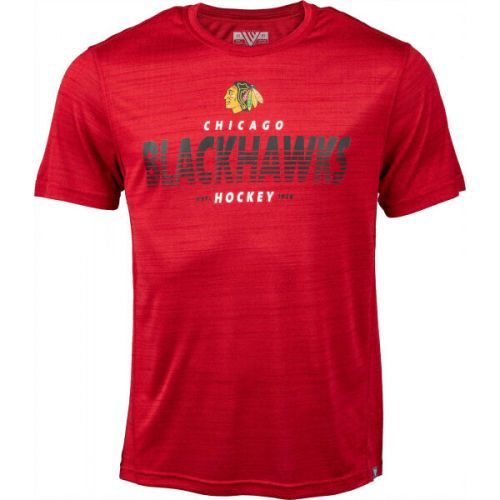 Levelwear LOGO TEE CHICAGO červená M - Pánské tričko
