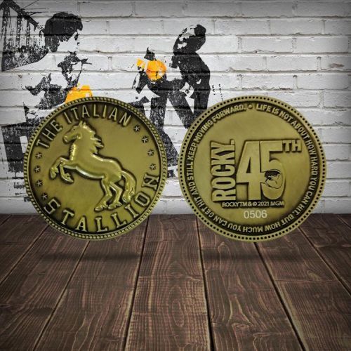 FaNaTtik | Rocky - sběratelská mince 45th Anniversary The Italian Stallion