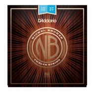 D´Addario NB1047-12 Nickel Bronze Acoustic, Light 12-String, 10-47