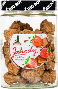 Big Boy® Jahody v mléčné čokoládě by @kamilasikl 110g