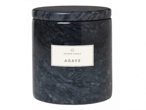 Vonná svíčka v mramorové dóze Frable Blomus černá