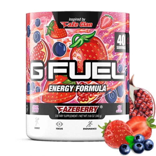 Energy Formula Tubs 370 g Fazeberry - G Fuel