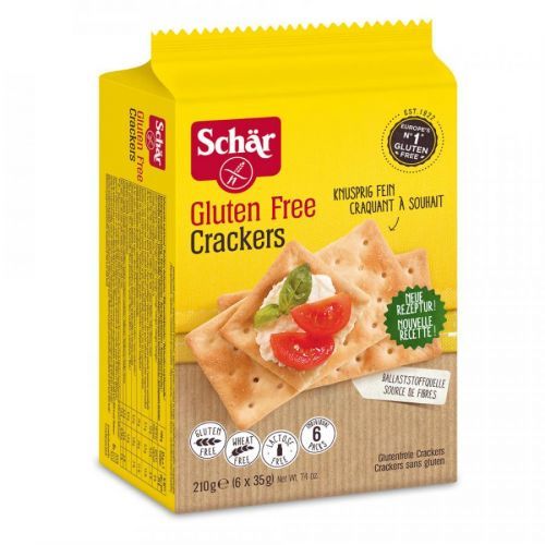 SCHÄR Crackers bezlepkové krekry 210 g