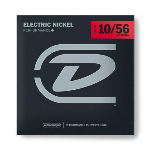 Dunlop Nickel Wound electrik Guitar Strings 10-56 / 7-String