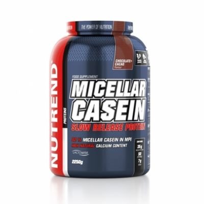 Práškový koncentrát Nutrend Micellar Casein 2250g čokoláda-kakao