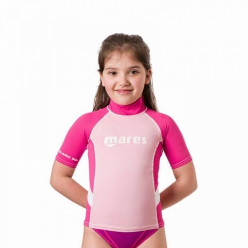 Mares Dívčí lycrové triko RASHGUARD JUNIOR, kr.ruk.