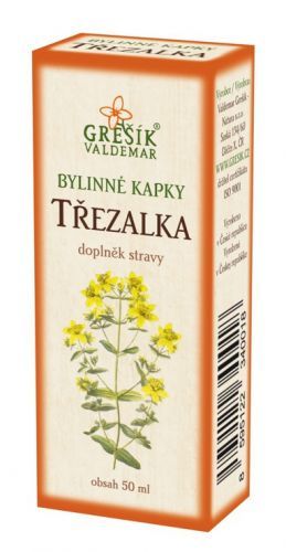 Valdemar Grešík Grešík Třezalka bylinné kapky 50 ml