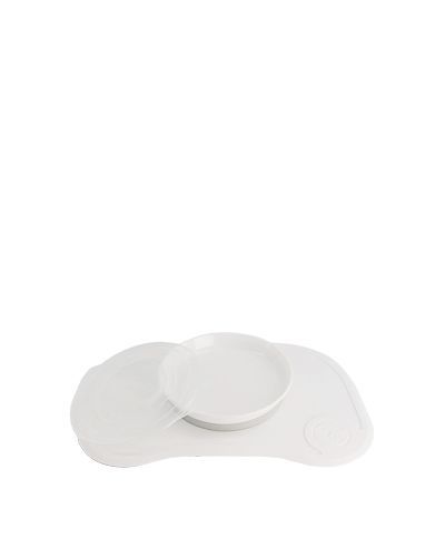 Twistshake Podložka Click-mat Mini s talířem Bílá