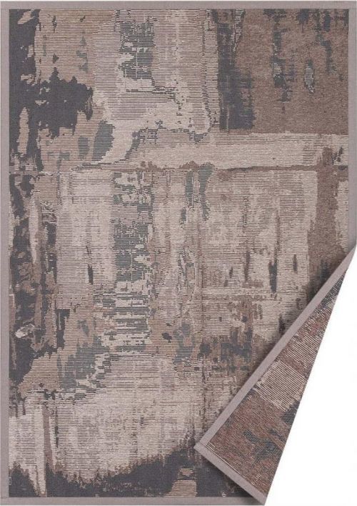 Hnědý oboustranný koberec Narma Nedrema, 70 x 140 cm