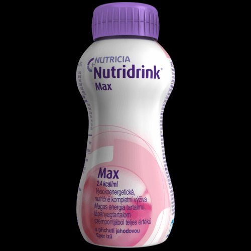 NUTRIDRINK Max s příchutí jahoda 4 x 300 ml