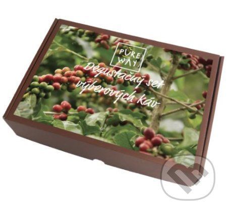 Degustačný set zrnkových odrodových káv 8x100g - Pure Way