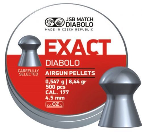 Diabolky Exact 4.52 mm JSB® / 500 ks (Barva: Vícebarevná)