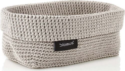 Béžový úložný košík Blomus Rope, 11,5 x 20 cm