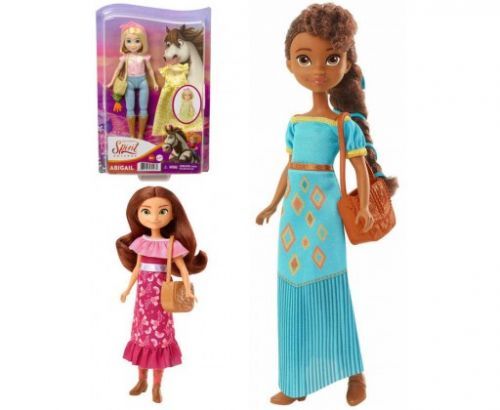 MATTEL SPIRIT Veselá panenka kloubová 18cm set s oblečky a doplňky