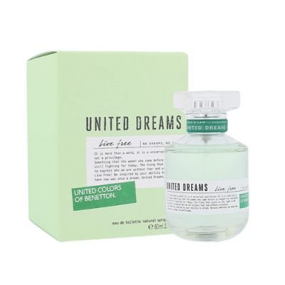Benetton United Dreams Live Free 80ml EDT   W