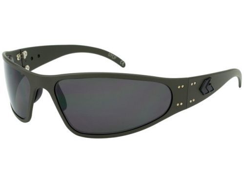 Sluneční brýle Wraptor Polarized Gatorz® – Smoke Polarized, Cerakote OD Green (Barva: Cerakote OD Green, Čočky: Smoke Polarized)