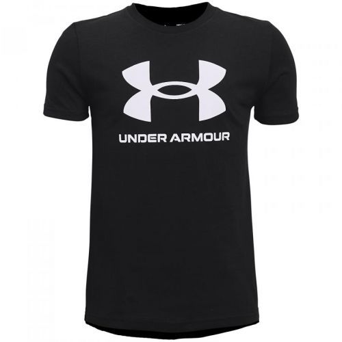 Under Armour Y Sportstyle Logo Ss Black M