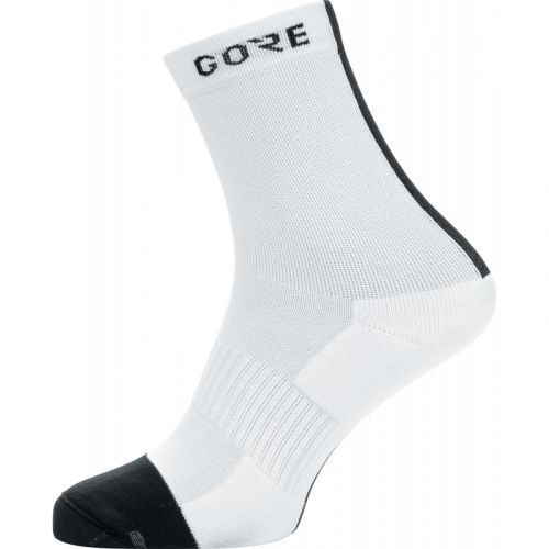 Ponožky Gore M Mid - nad kotník, bílo-černá - velikost 35-37
